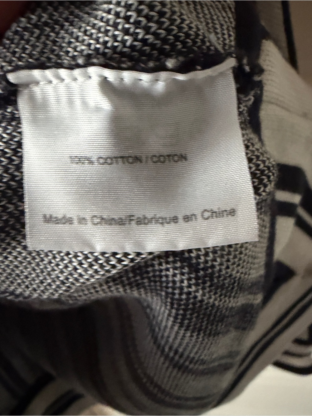 Tory Birch Gina Tunic Black and White Striped Cotton V-neck Top size Small - Picture 7 of 8